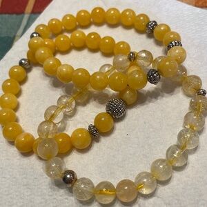 Yellow bracelet bundle